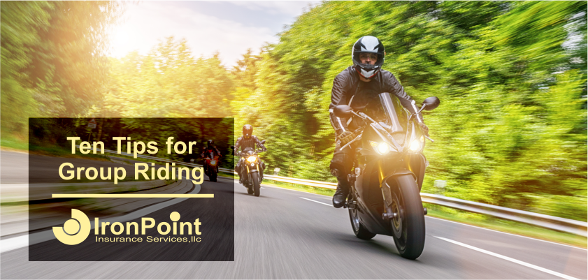 Safe Group Motorcycle Riding Tips IronPoint Insurance